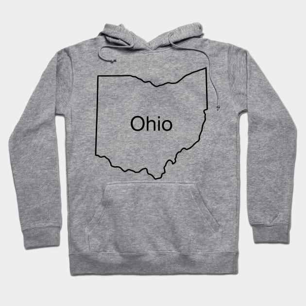 Basic Ohio Tee Hoodie by blueversion